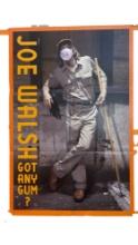 1987 Joe Walsh - Got Any Gum? Original Rare Promo Poster