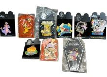 DISNEY DISNEYLAND Vintage Trading Pin Collection Lot Limited Edition LE