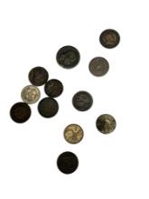 Antique Canada Canadian and other copper coin collection