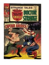 Strange Tales #159 Marvel Comics Key Captain America App 1967 Comic Book
