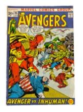 Avengers #95 Marvel Comics 1972 Origin of Black Bolt Comic Book