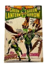 Green Lantern & Green Arrow #82 DC Comics 1972 Neal Adams Cover Black Canary Comic Book