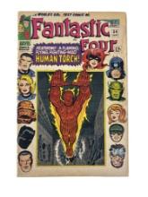 Fantastic Four #54 - 1966  Marvel Comics Black Panther & Inhumans Appearance Comic Book
