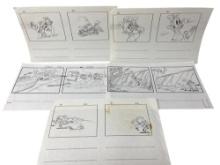 Original Animaniacs Storyboard Collection Lot