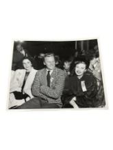 Elizabeth Taylor Van Johnson and Beverly Tyler Vintage Photograph