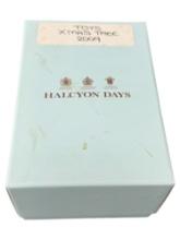 Halcyon Days 2009 Christmas Tree Enamel Box