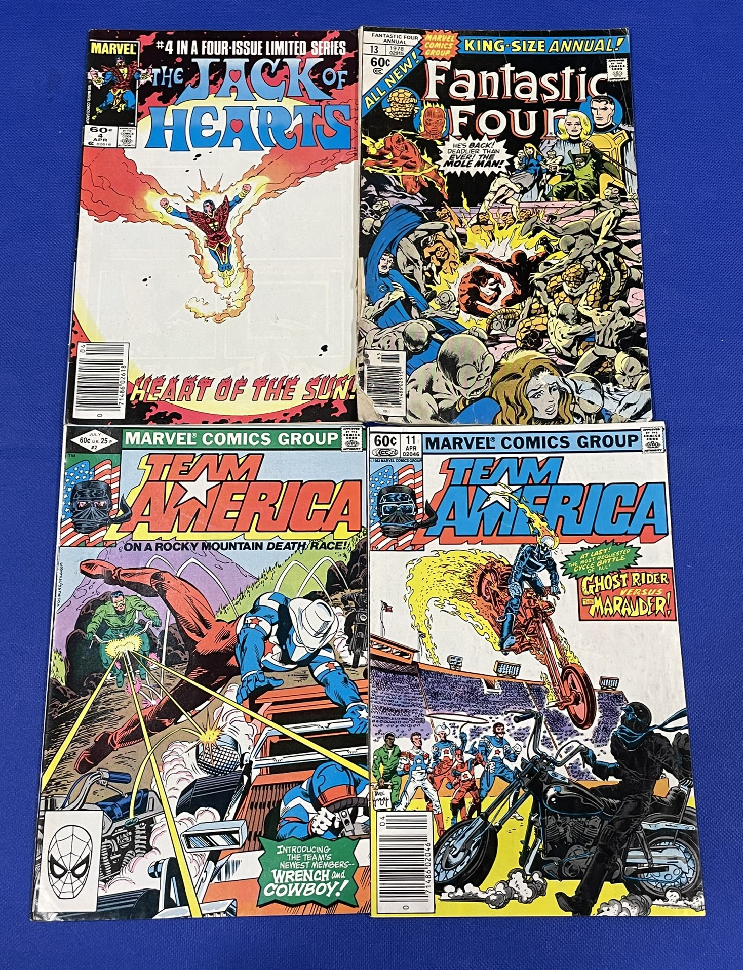 Vintage Marvel comic books