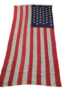 Antique 8 foot American flag