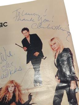 Fleetwood Mac complete signed Billboard Magazine