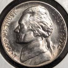 1952-S Jefferson Nickel coin