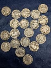 Assorted Buffalo Nickel coins