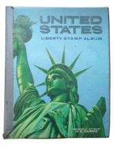 Almost complete United States vintage Liberty Stamp Album