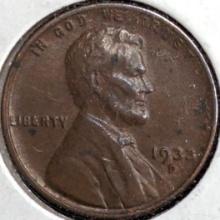 1933-D Lincoln Wheat Cent coin