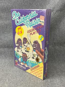 The California raisins  playset by colorforms factory sealed