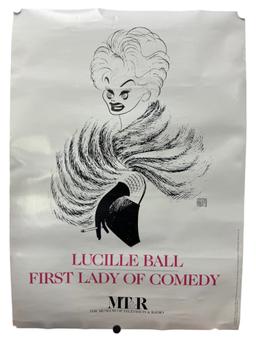 VINTAGE LUCILLE BALL POSTER