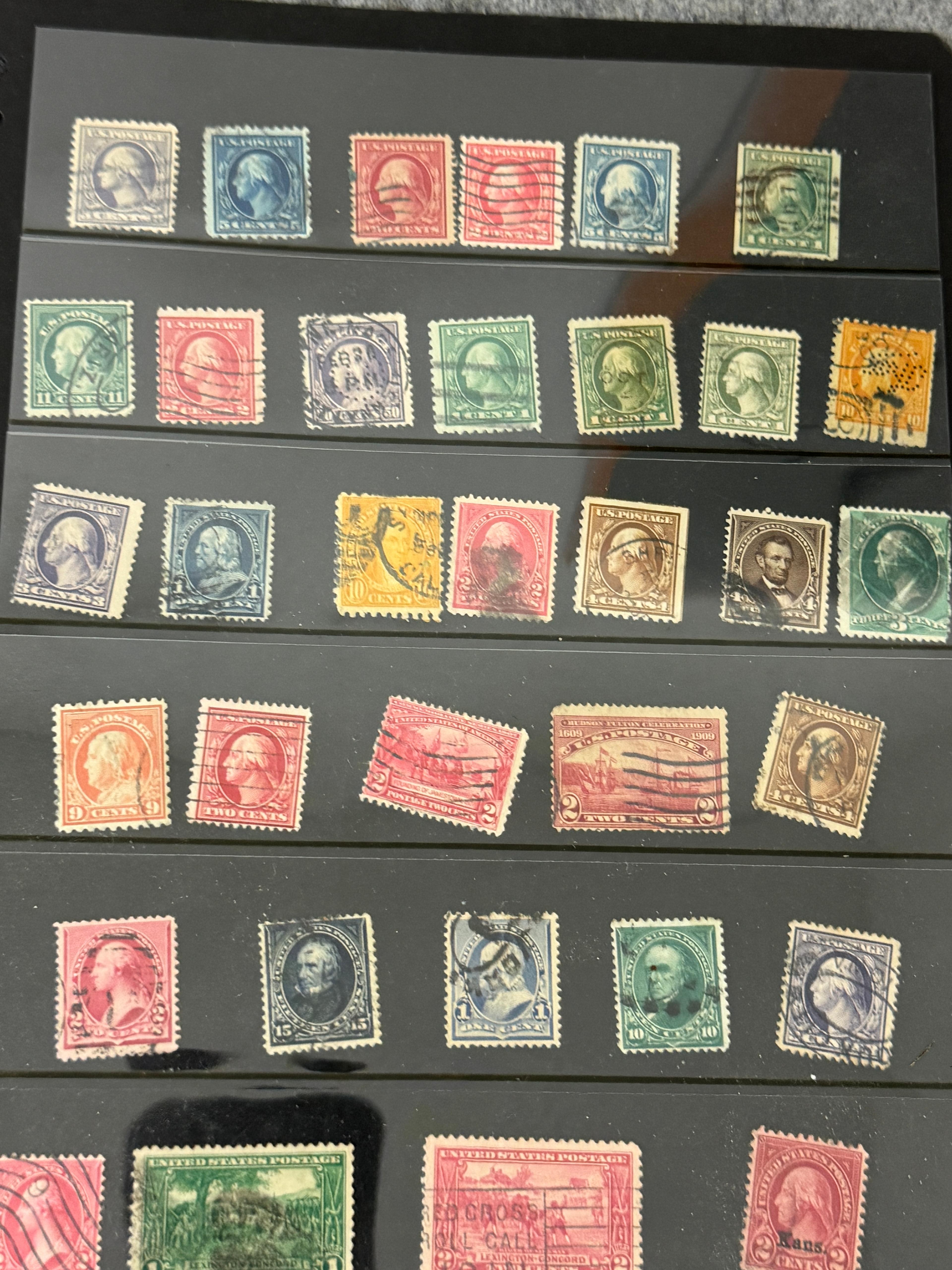 VINTAGE UNITED STATE OF AMERICA STAMP  LOT