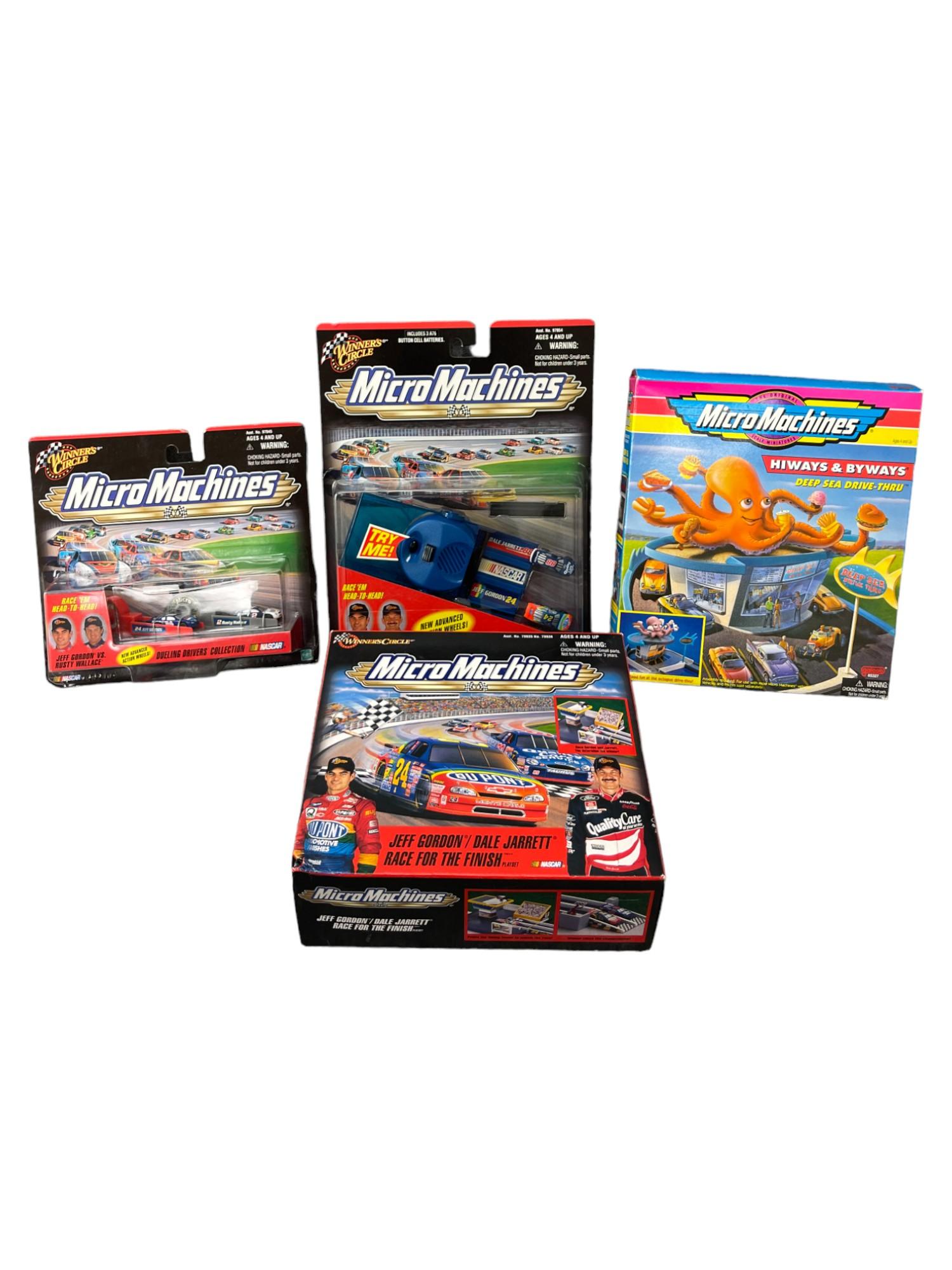 Vintage Winners Circle Micro Machines NASCAR & Hiways & Byways