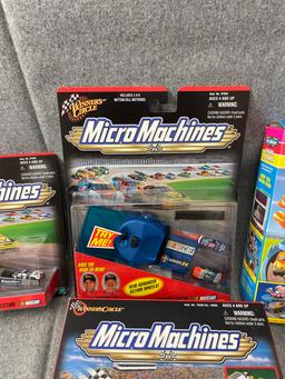 Vintage Winners Circle Micro Machines NASCAR & Hiways & Byways