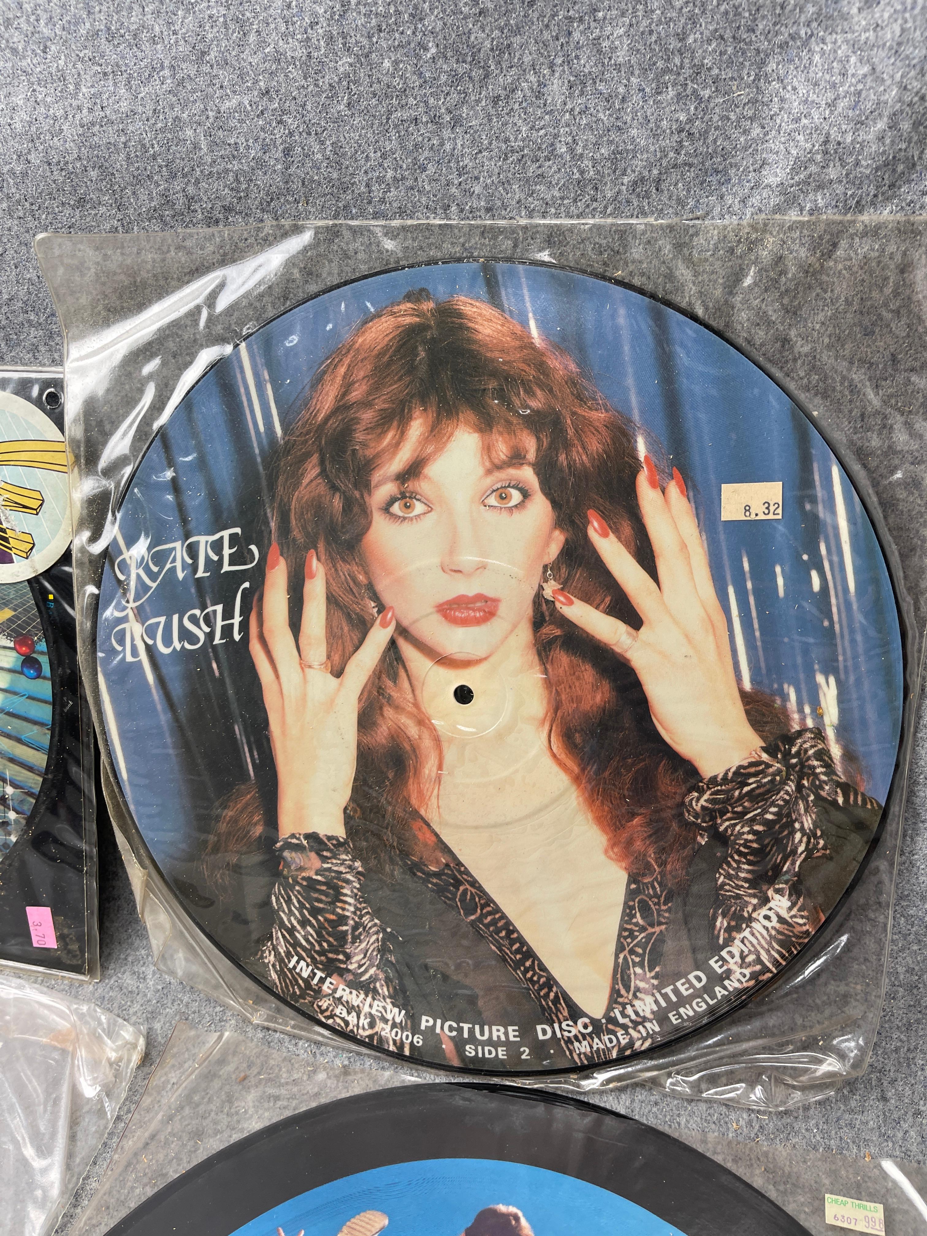 VINTAGE VINYL LP PICTURE DISC COLLECTION LOT