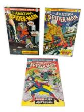 AMAZING SPIDER MAN 141 133 144 MARVEL COMIC BOOK COLLECTION LOT