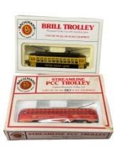 Vintage Bachmann Motorized Trolley Toy Train Car