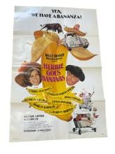 3 Disney Herbie the Love Bug posters, 1977