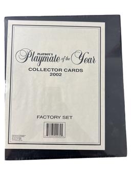 PLAYBOY PLAYMATE OF THE YEAR SEALED CARD FACTORY SET 2002