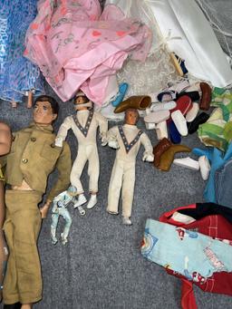 BARBIE G.I. JOE EVIL KNIVEL DOLL TOY ACTION FIGURE CLOTHES RARE COLLECTION 1960'S
