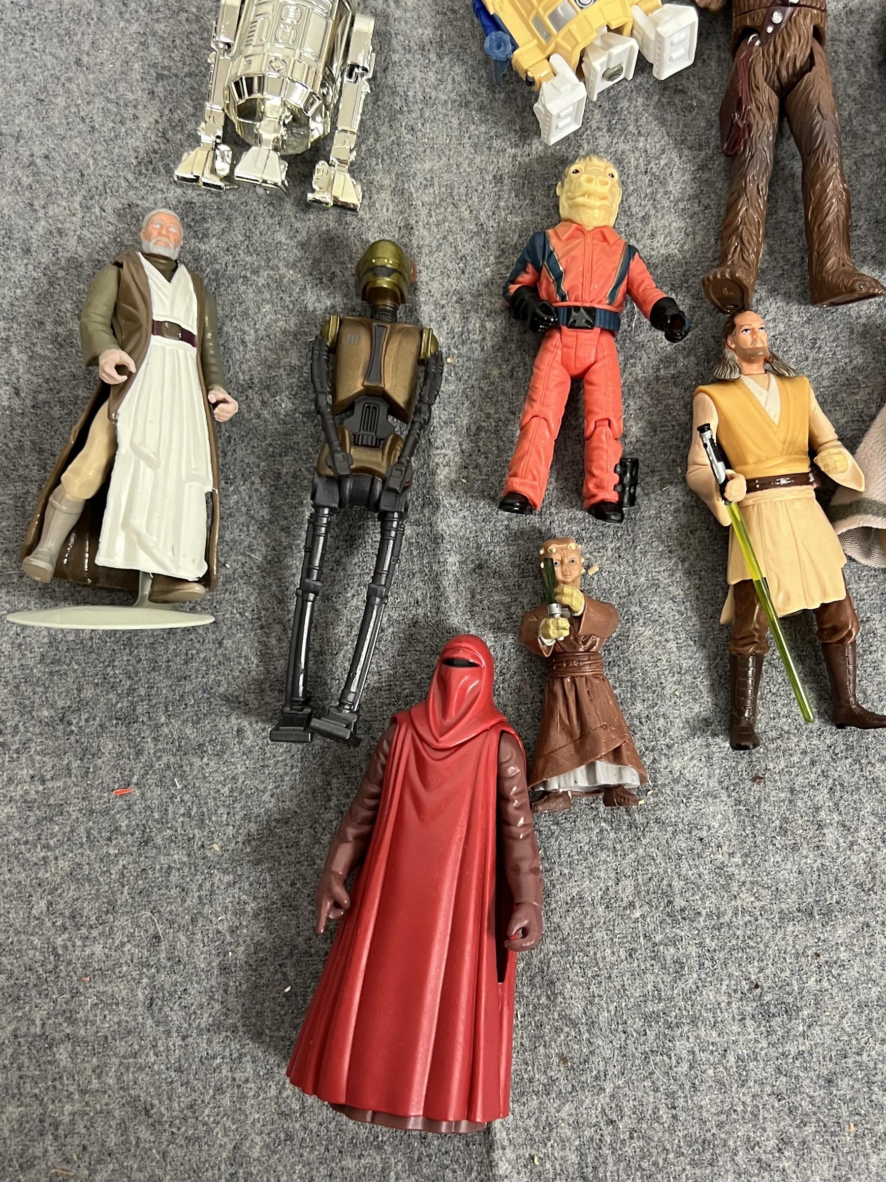 STAR WARS ACTION FIGURE TOY COLLECTION LOT