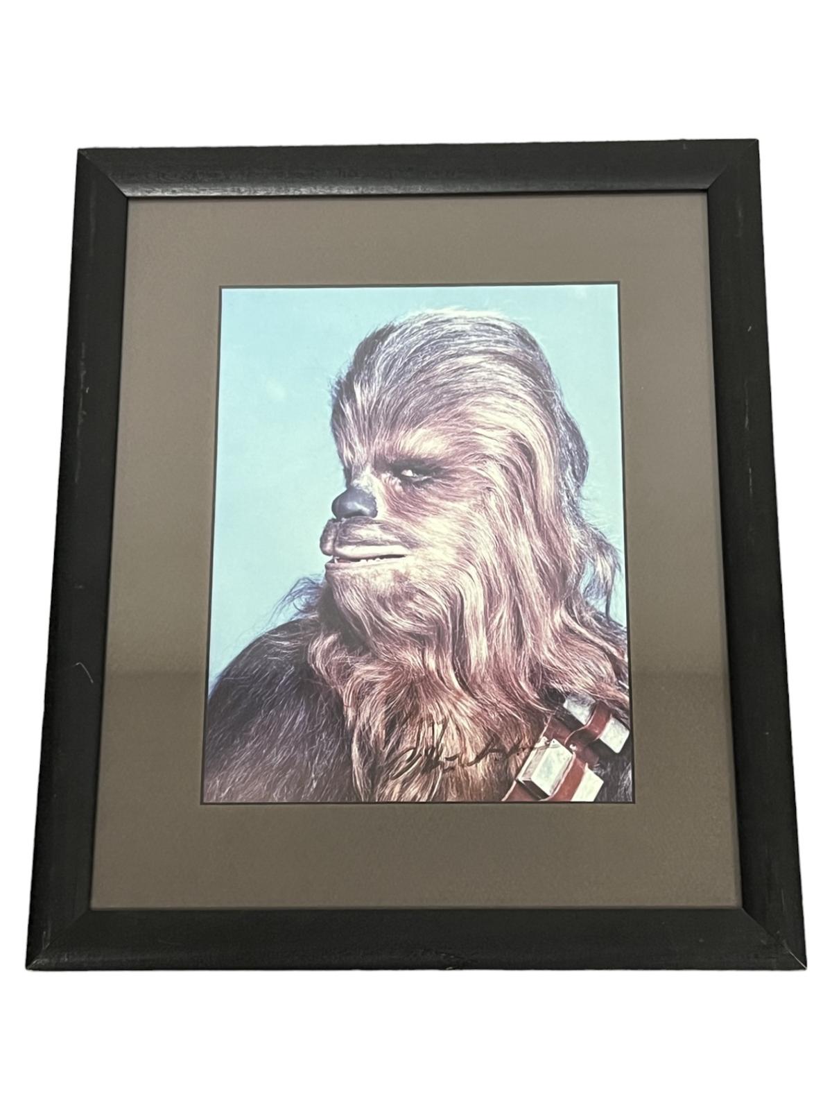 PETER MAYHEW CHEWBACCA SIGNED/AUTOGRAPHED 8 X 10 LUCAS