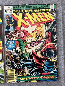 X-MEN # 105 140 MARVEL VINTAGE COMIC BOOK COLLECTION LOT