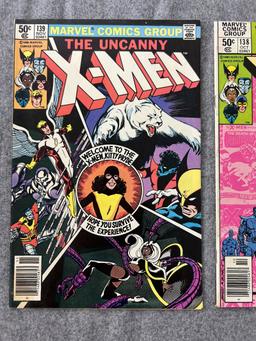 X-MEN # 139 138 MARVEL VINTAGE COMIC BOOK COLLECTION LOT