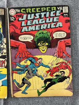 VINTAGE COMIC BOOK COLLECTION LOT justice league detective comics 408