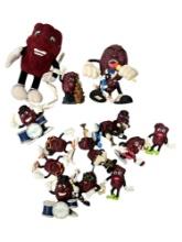 RARE  VINTAGE CALIFORNIA RAISIN SIGER TOY FIGURE COLLECTION LOT