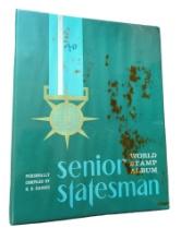 Vintage H.E. Harris Senior Statesman stamp album