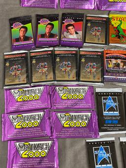 Vintage Sealed Pack Trading Card Collection Lot Deathwatch and More