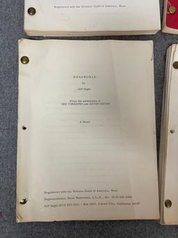 Vintage Sci Fi Script Collection Lot