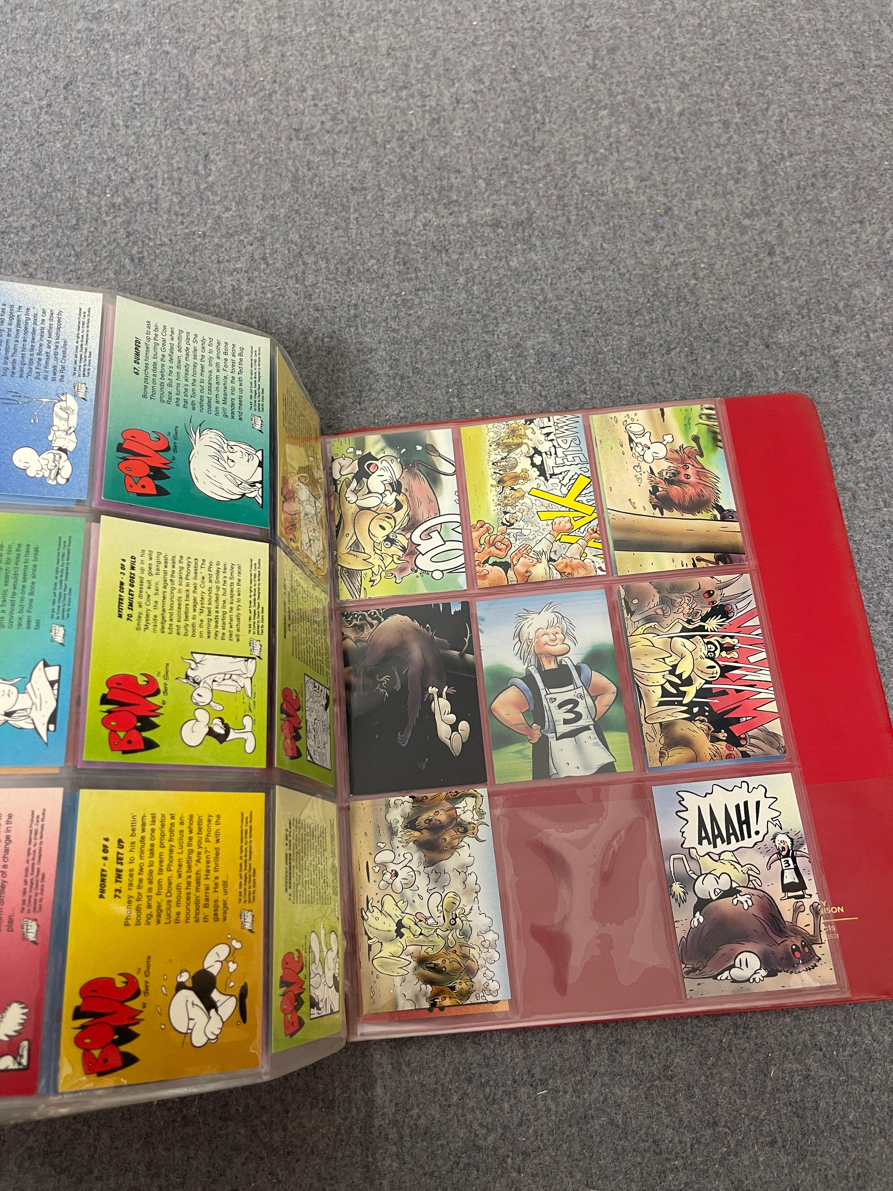 Vintage Animaniacts Topps Trading Card Collection Lot in Binder