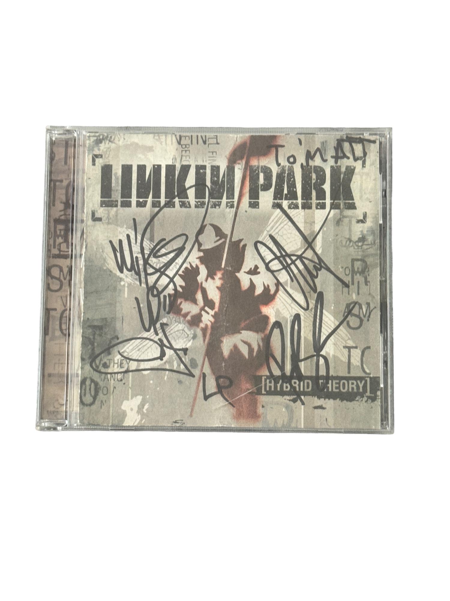 Linkin Park - Hybrid Theory Chester Bennington and Mike Shinoda Autographed CD Case