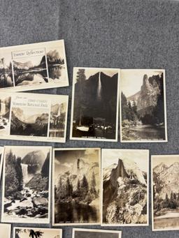 Vintage Yosemite Postcard Collection Lot