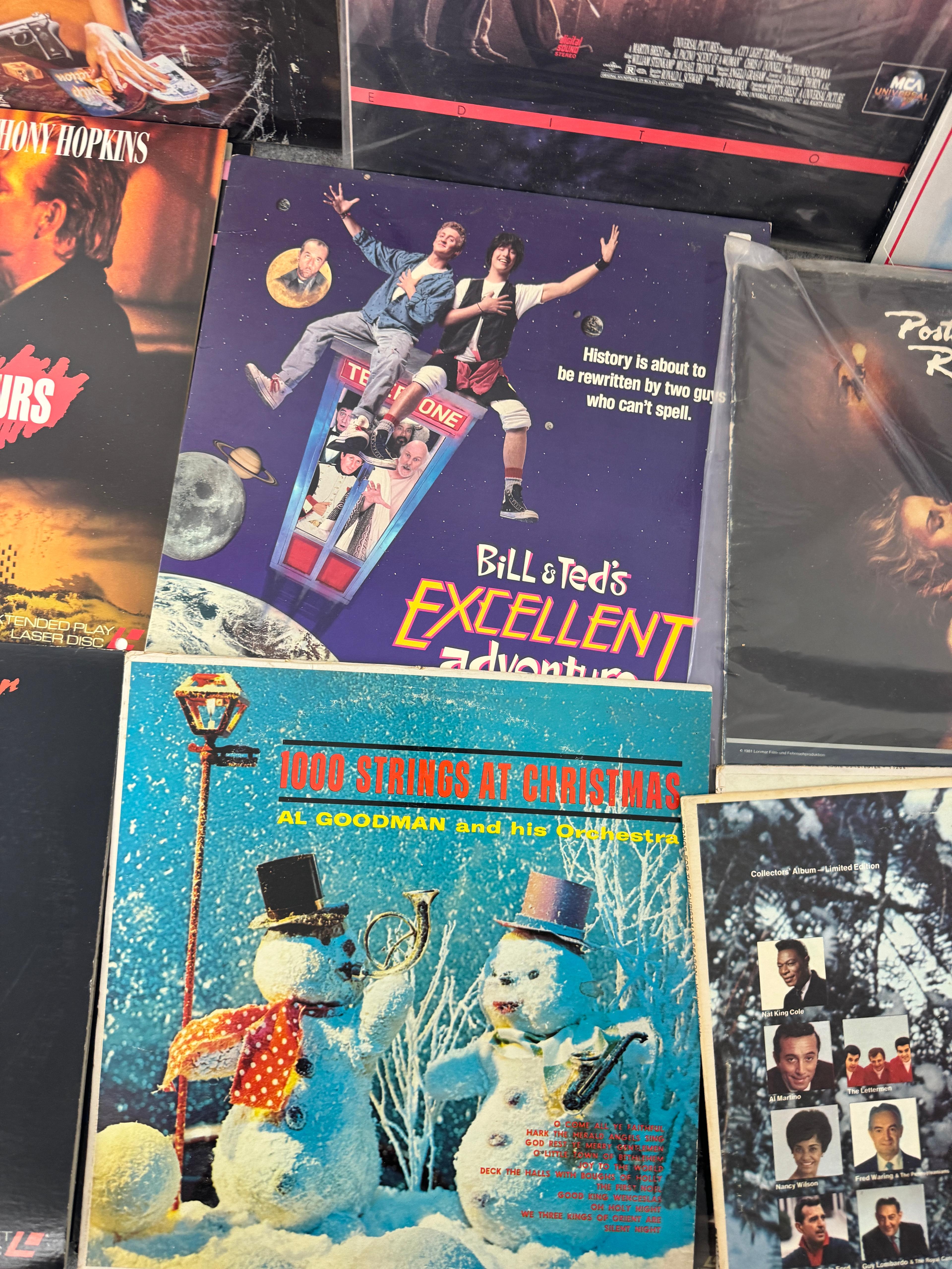 Vintage Movie Soundtrack Laserdisk Collection Lot