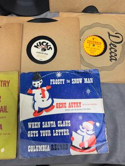 Vintage Acetate Record Collection Lot