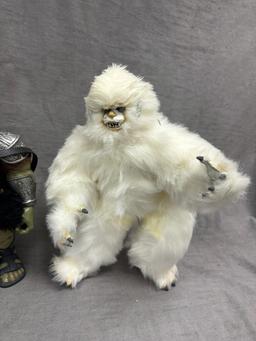 Star Wars Gamorrean Guard and GI Joe Yeti Action Figures