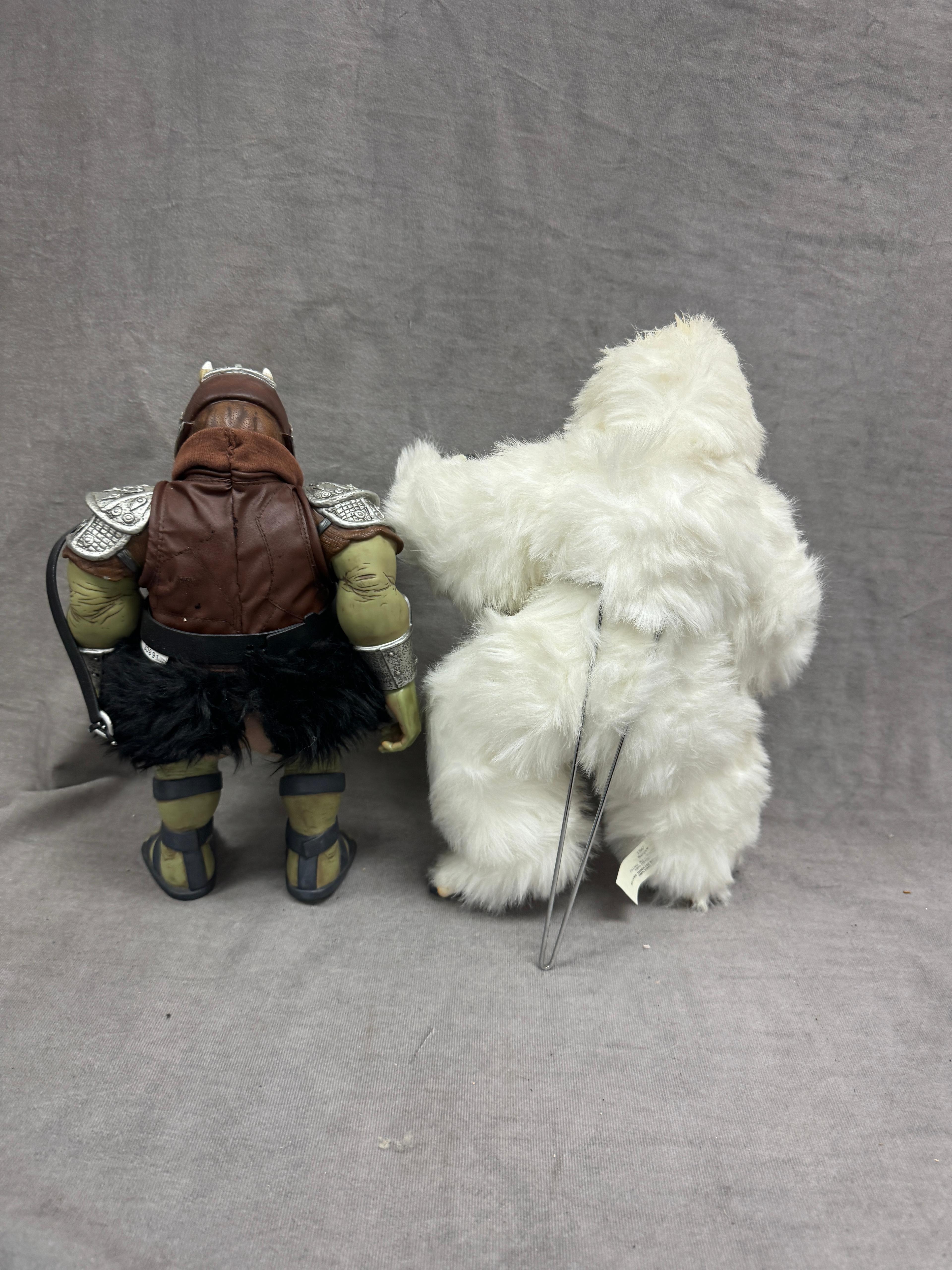 Star Wars Gamorrean Guard and GI Joe Yeti Action Figures