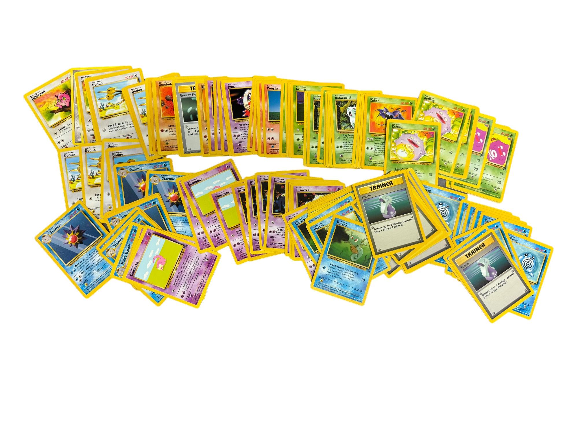 1999-2000 Pokemon Trading Card Collection Lot