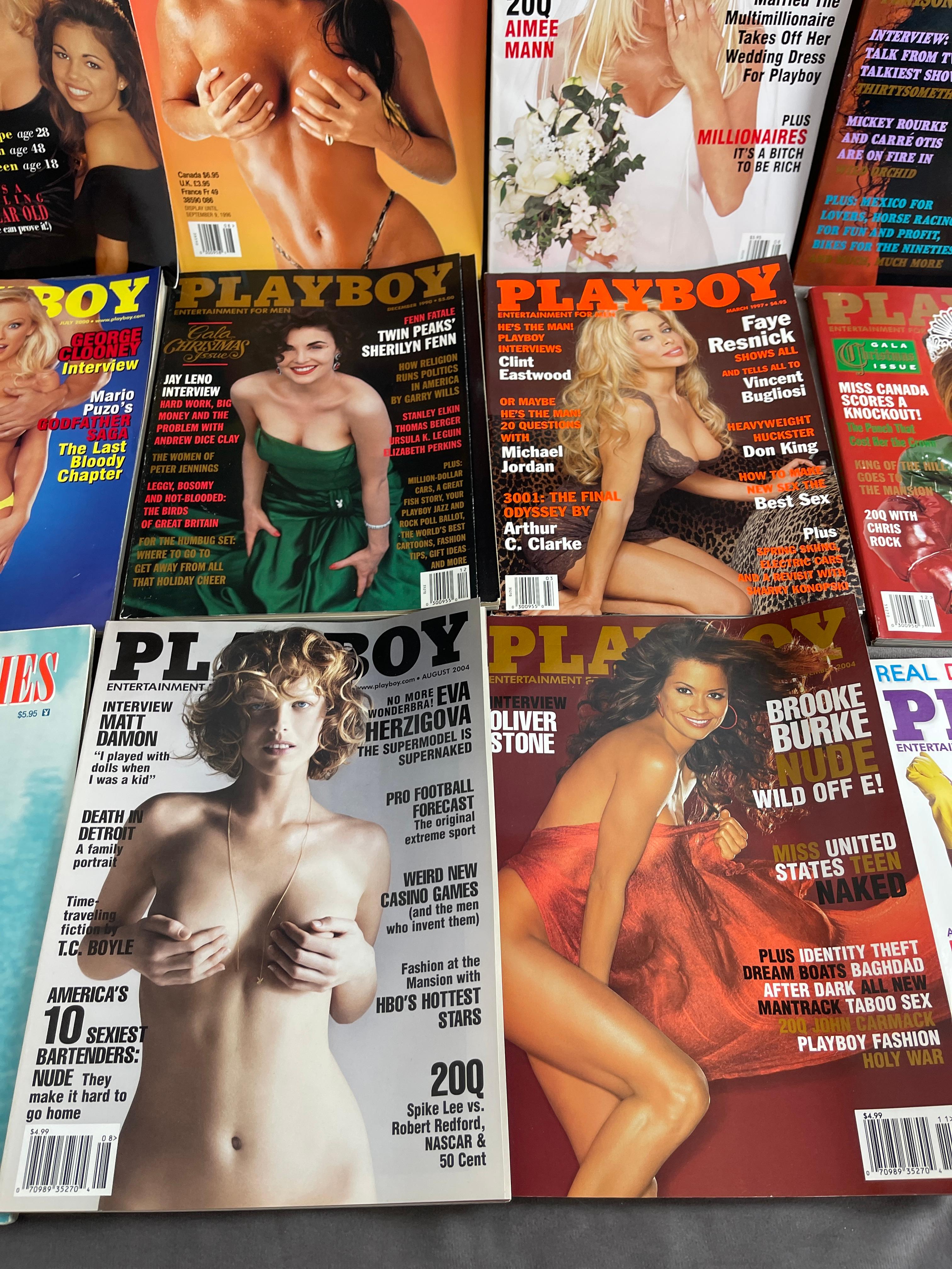 Playboy Magazine Collection Lot