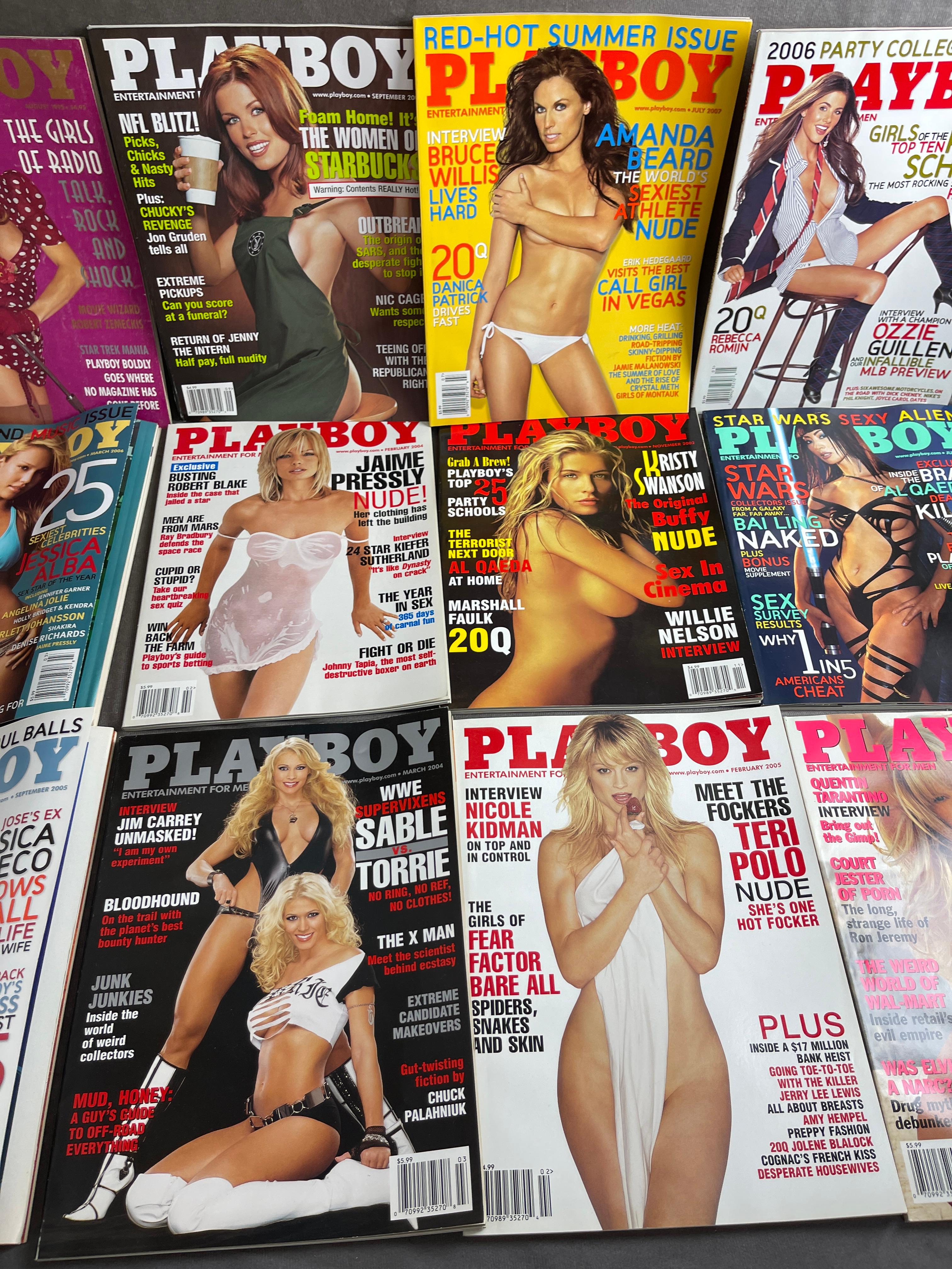 Playboy Magazine Collection Lot