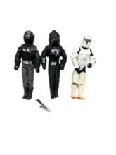 Star Wars Collectors Series Tie Fighter Pilot Clone Trooper Death Star Gunner Figure Lot