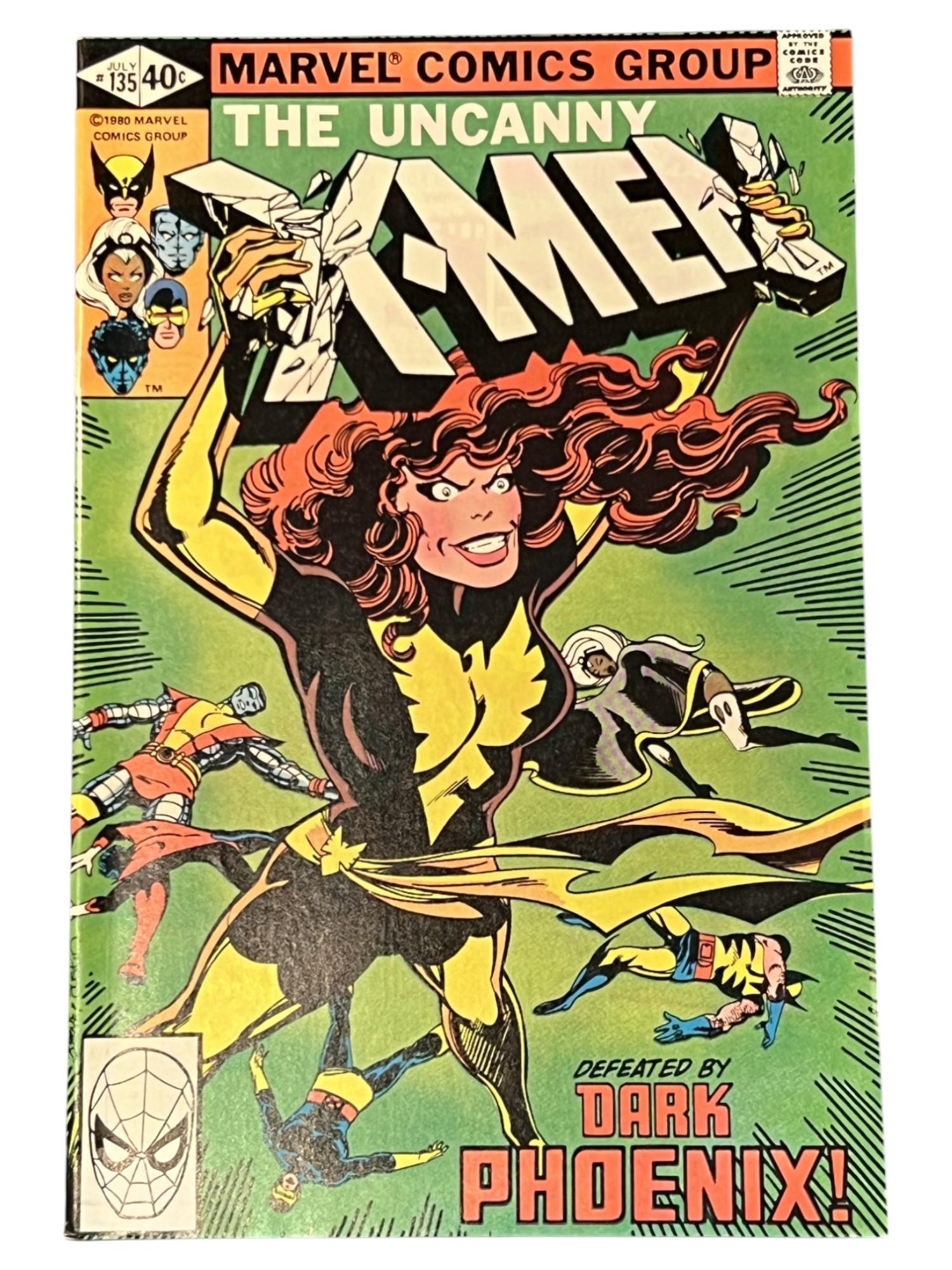 Uncanny X-Men #135 Marvel Full Dark Phoenix App. 1980 Comic Book