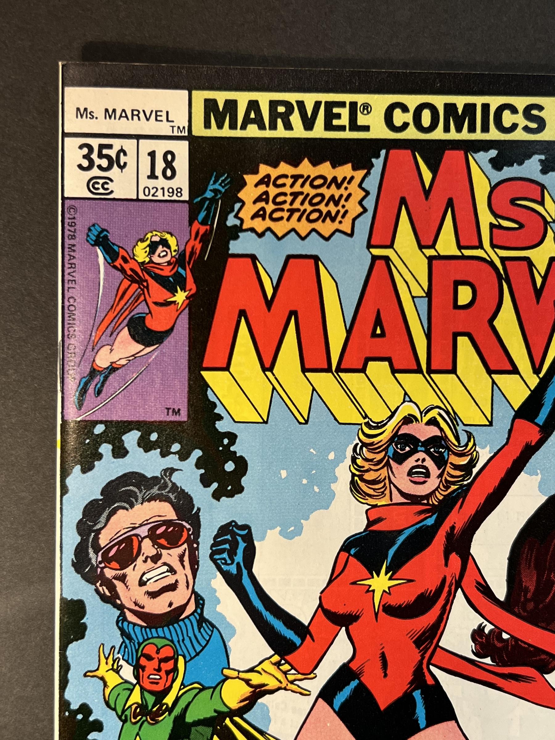 Ms. Marvel #18 Full First Mystique App. Comic Book